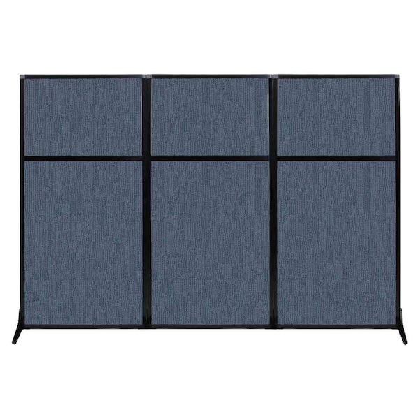 Versare Work Station Screen 99" x 70" Ocean Fabric 1841315 - main